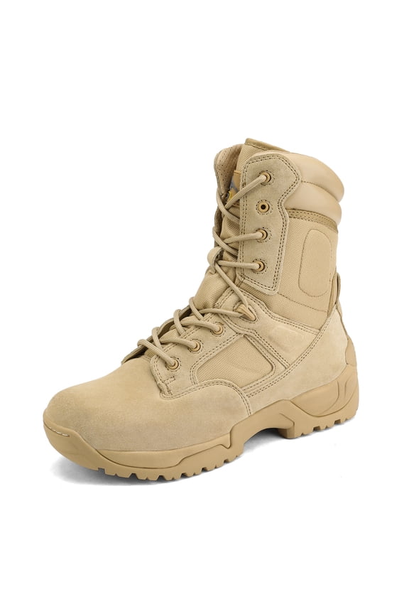 NORTIV 8 Mens Desert Military Combat Tactical Work Boots Hiking Motorcycle Boots
