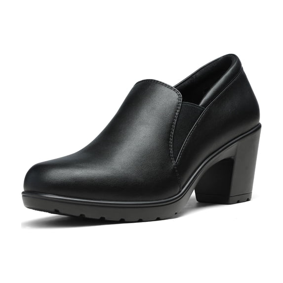 DREAM PAIRS Women's Chunky Low Block Heel Pumps Comfort Oxfords Shoes