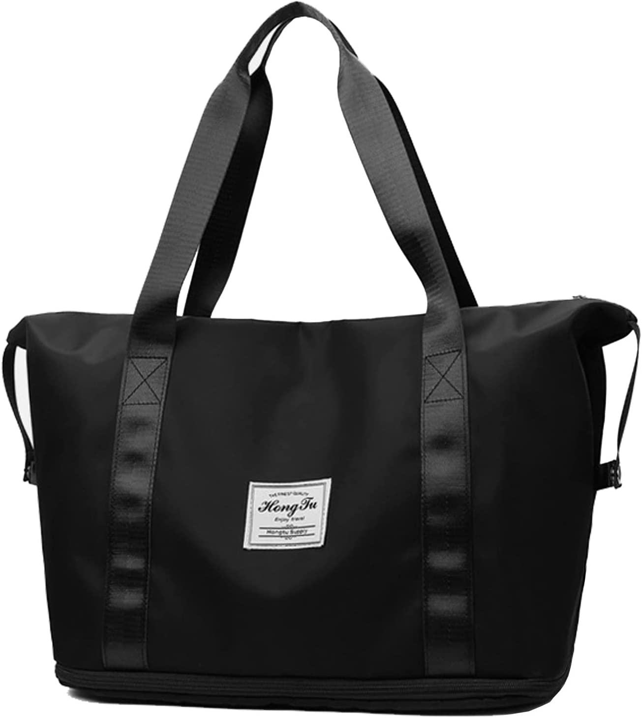 Mary Maxim Quilted Duffle Bag 19"X10"X10.5"Lavender Tapestry