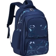 Gmdisc Boys School Backpacks for Kids, Fashion Bookbags for Teens, Lightweight Shoulder School Bags, Blue