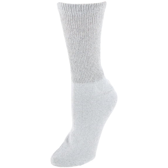 Buruka Crew Comfort Diabetic Socks (3 Pairs) (Women)