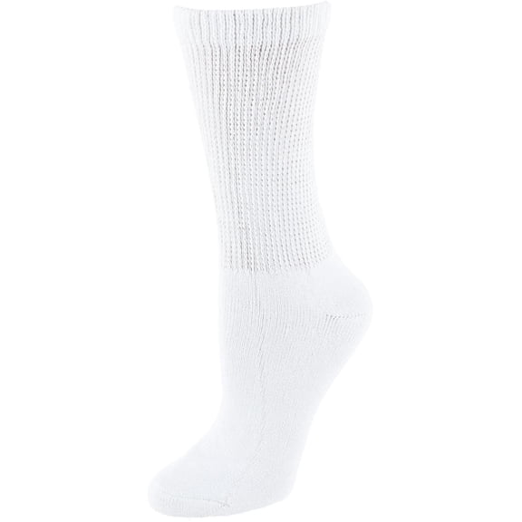 Buruka Crew Comfort Diabetic Socks (3 Pairs) (Women)
