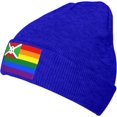 Burundi Rainbow Flag Beanie Hat for Men Women Soft Warm Knit Skull Cap