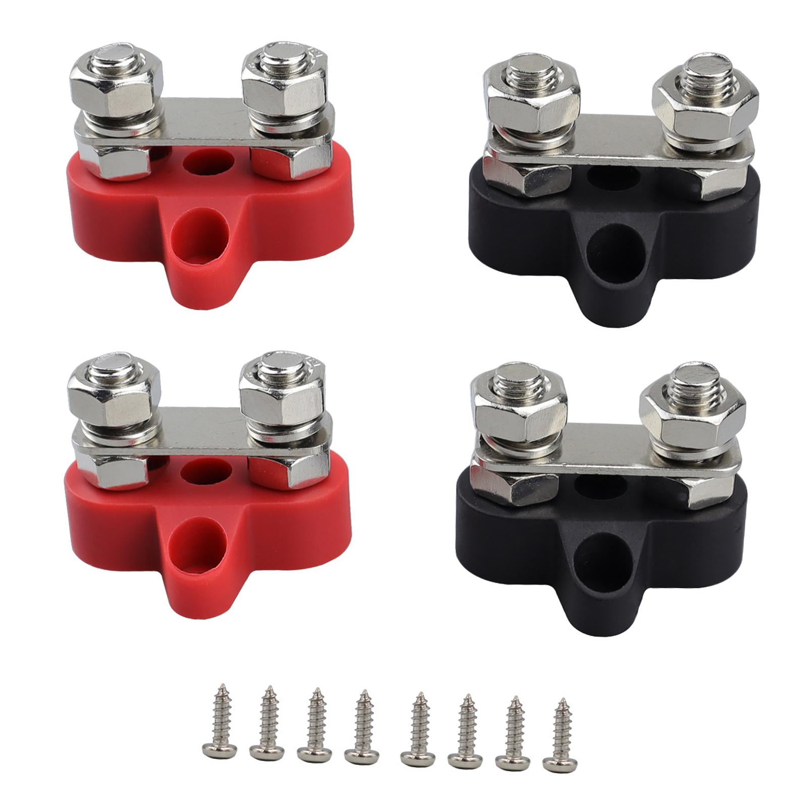 Bus Bar Terminal Block Dual DC 48V for Auto, Truck RV Boat M8