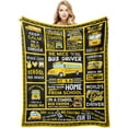 thumbnail image 1 of Bus Driver Appreciation Gifts, Bus Driver Gifts for Women, School Bus Driver Gifts for Men, Birthday Gifts for School Bus Driver Blanket, Back to School Thank You for Bus Driver Throw Blankets 60"x50", 1 of 6
