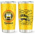 thumbnail image 1 of Bus Driver Gifts, Bus Driver Appreciation Gifts, School Bus Driver Gifts, Gifts for Bus Drivers Men Women, Student Delivery Driver Gift Tumbler Mug 20oz(1PC), 1 of 6