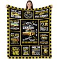 thumbnail image 1 of Bus Driver Gifts for Women Men, School Bus Driver Gifts Blanket 50"X60", Bus Driver Appreciation Gifts, Birthday Gifts for Bus Driver, Thank You for School Bus Driver Throw Blanket, 1 of 6