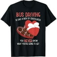 thumbnail image 1 of Bus Driver School Teacher T shirt Valentine s Day Gift T-Shirt TShirt, 1 of 4