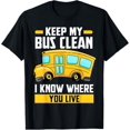 Bus Driver School Traffic Stops TShirt