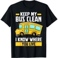 thumbnail image 1 of Bus Driver School Traffic Stops T-Shirt, 1 of 3