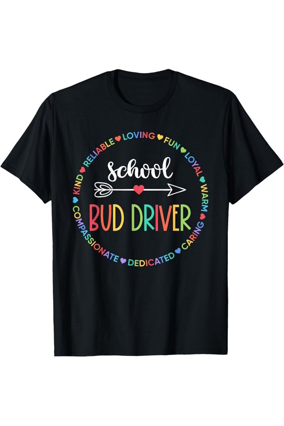 Bus Driver Squad School Bus Driver Appreciation Gift T-Shirt, Unisex T-Shirt