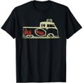 thumbnail image 1 of Bus Junkie: Double Cab Truck Bus Van Car Auto Hippie Tshirt mens t shirt，black，women，funny，misfits，men，journey, 1 of 4
