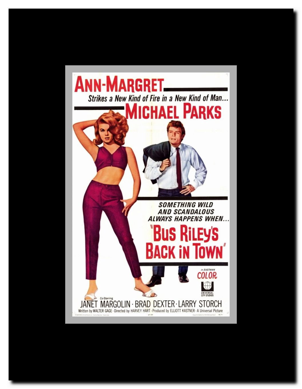 Bus Riley's Back in Town Framed Movie Poster