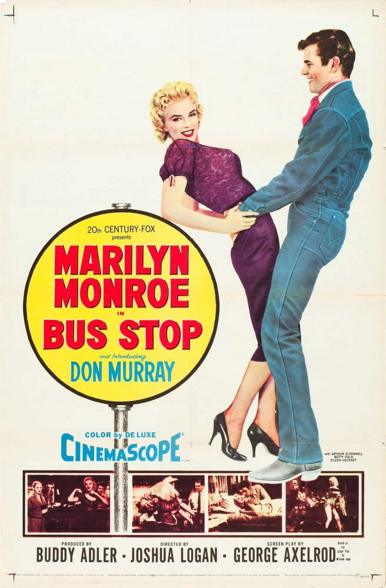Bus Stop Canvas Art -  (11 x 17)