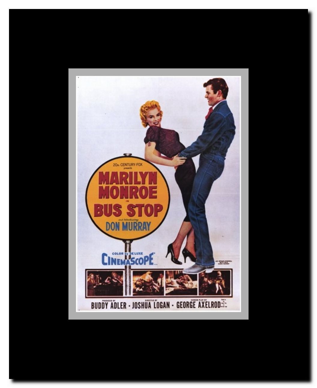 Bus Stop Framed Movie Poster