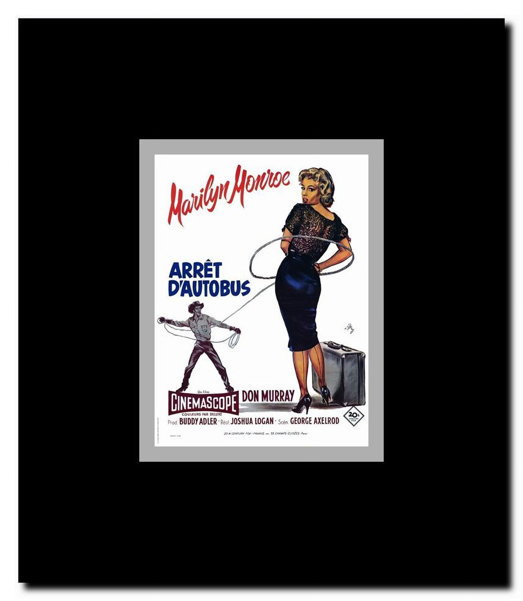 Bus Stop Framed Movie Poster