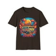 thumbnail image 1 of Hippie Van Bus Unisex T-Shirt Boho Festival Flowers 60s 70s, 1 of 3
