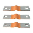 thumbnail image 1 of Busbar Connector Lifepo4 Battery Flexible Copper Connecter 74mm 3mm for 280Ah 320Ah Lifepo4 Battery Protector, 1 of 6