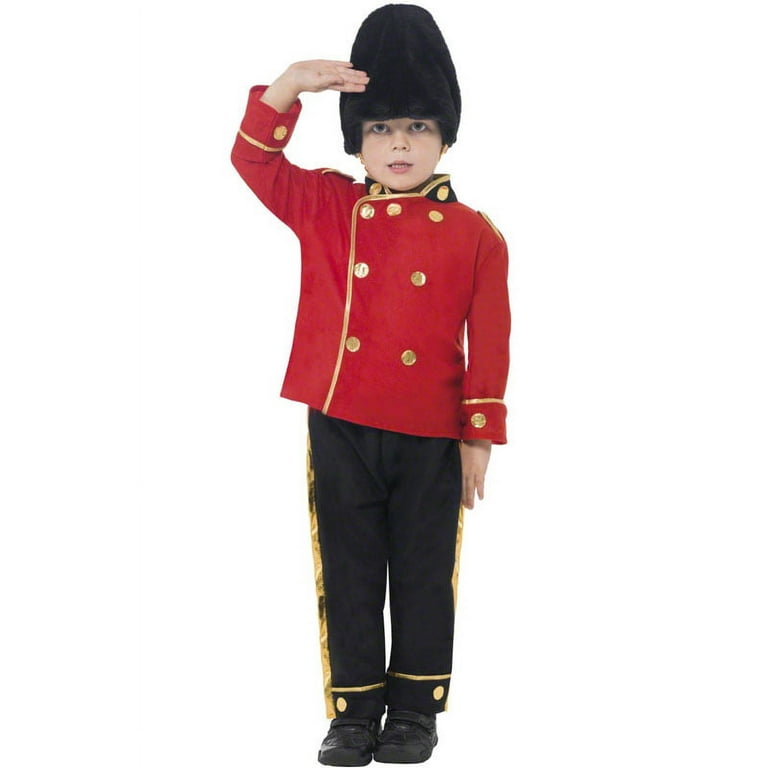 Busby Guard Costume Kids Red Jacket Busby Guard Costume Kids Red Jacket