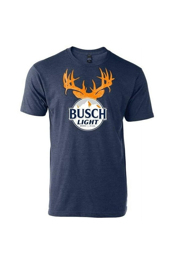 813365-3xlarge Busch Light Hunter Orange Buck Horns T-Shirt, 3XL