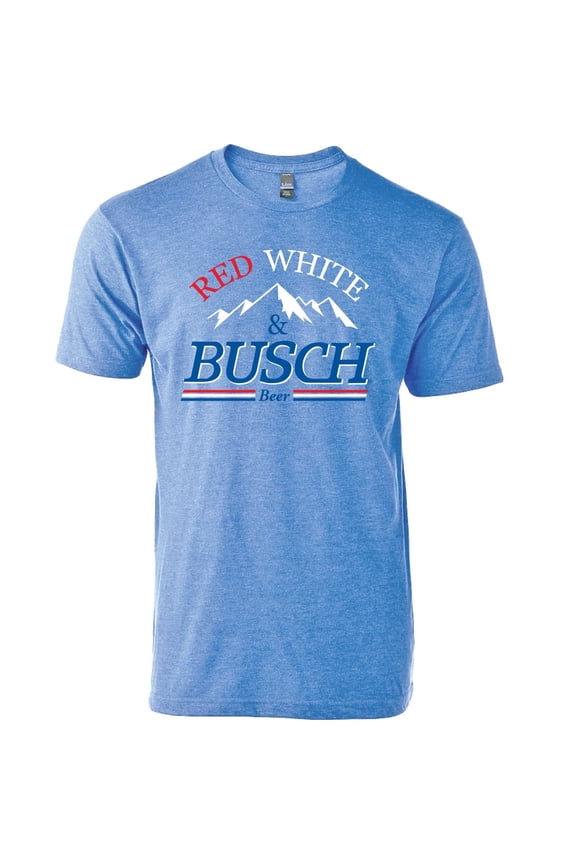 824143-small Red White & Busch T-Shirt for Men, Small