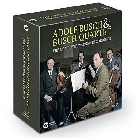 Busch,Adolf & the Busch Quartet - Complete Warner Recordings - Music & Performance - CD