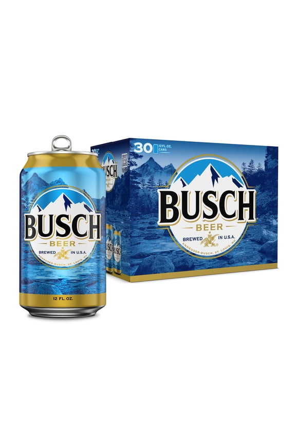 American Lager Beer 30 pack 12 fl oz Aluminum Cans 4.3% ABV