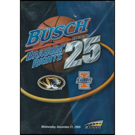 Busch Beer Braggin Rights 25 - Missouri & Illinois Wednesday, December 21, 2005 (DVD)