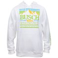 thumbnail image 1 of Busch Brewed In America's Heartland White Hoodie-XLarge, 1 of 4