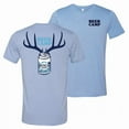 thumbnail image 1 of Busch  Busch Light Beer Hunting Beer Camp Front & Back Print Blue T-Shirt, Blue - Large, 1 of 1