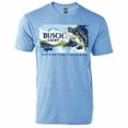thumbnail image 1 of Busch  Busch Light Brewed For Fishermen Blue Colorway T-Shirt, Blue - Small, 1 of 1
