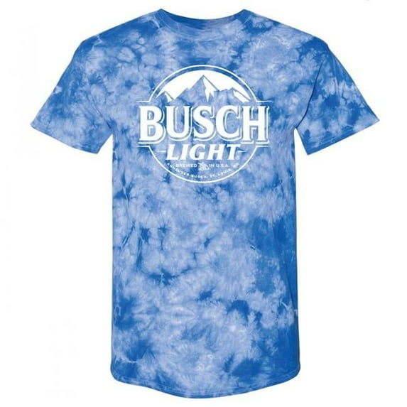 Busch 820281-large Busch Light Tie Dye T-Shirt - Large