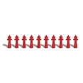 thumbnail image 1 of Busch HO Scale Fire Hydrants - Red - European Style (10-Pack), 1 of 1
