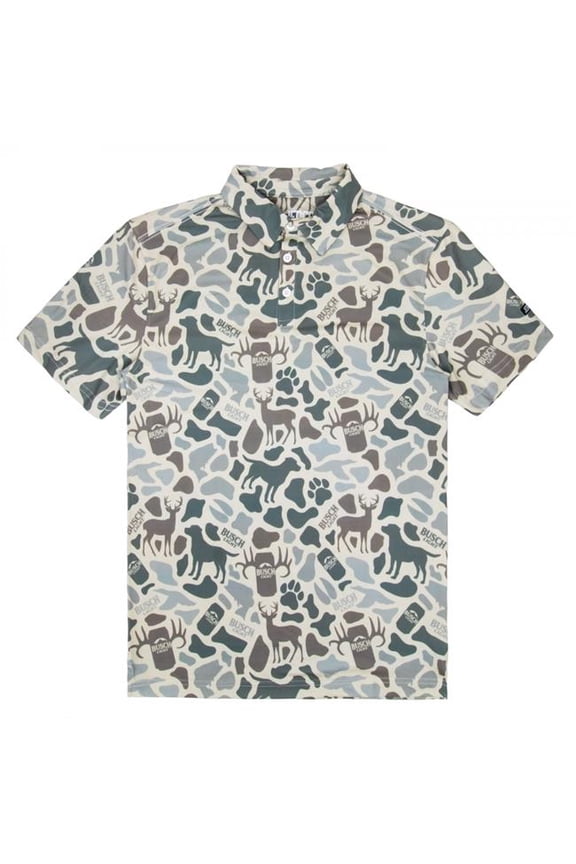 898339-medium Outdoors Camo Polo Shirt - Medium