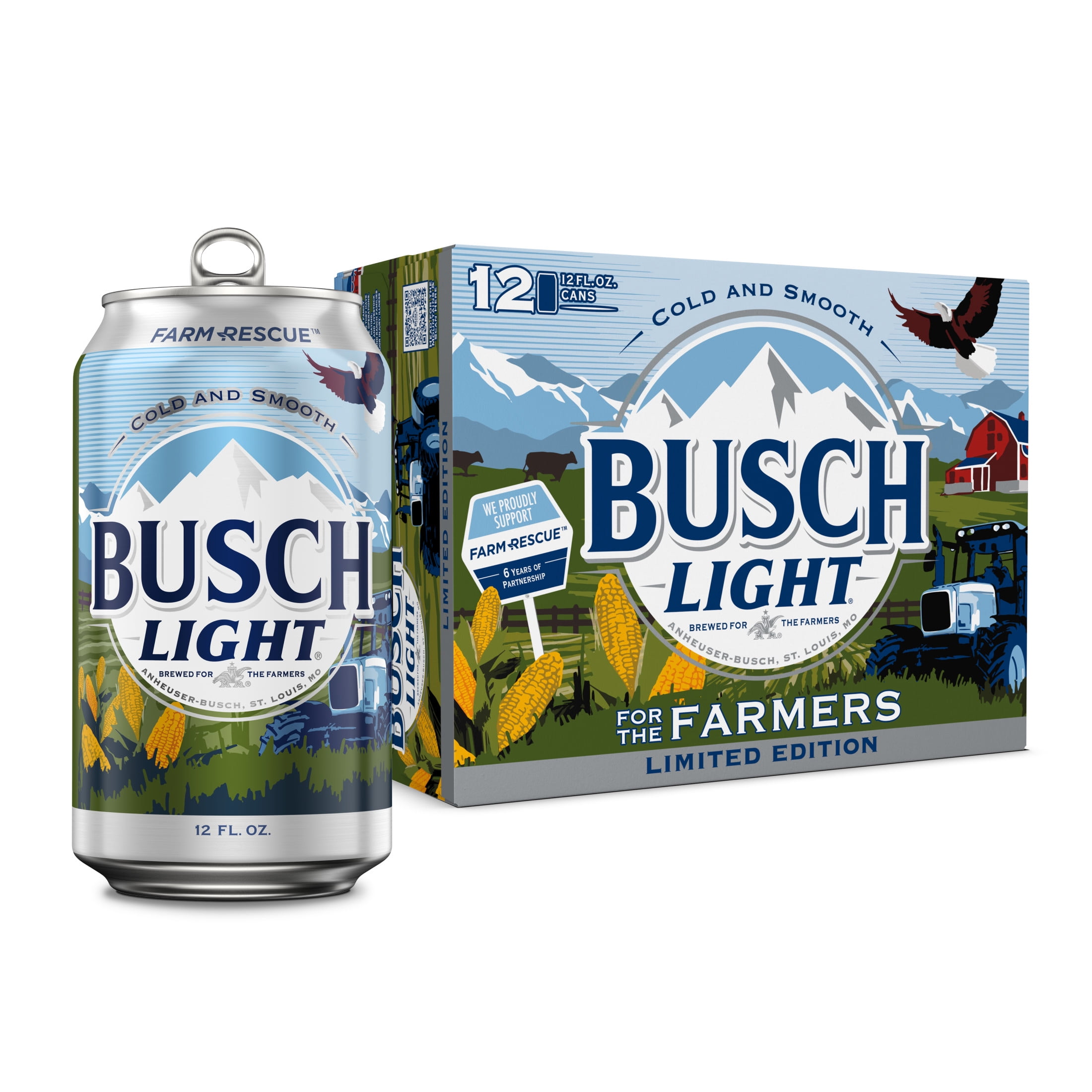 Busch Light American Lager Beer 12 Pack 12 fl oz Aluminum Cans 4.1% ABV