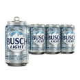 thumbnail image 1 of Busch Light American Light Lager Beer 6 pack 12 fl oz Aluminum Cans 4.1% ABV, 1 of 9