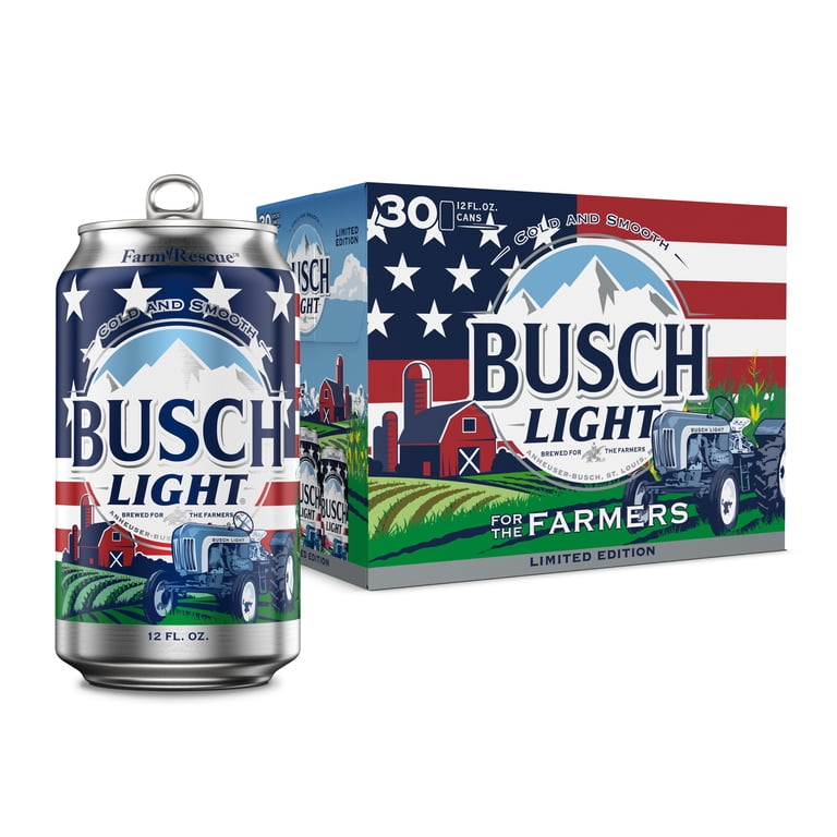 人気ビール 日本未発売 アメリカ BUSCH LIGHT ブッシュライト 30缶 Busch Light American Light Lager Beer 30 Pack 12 fl oz Aluminum