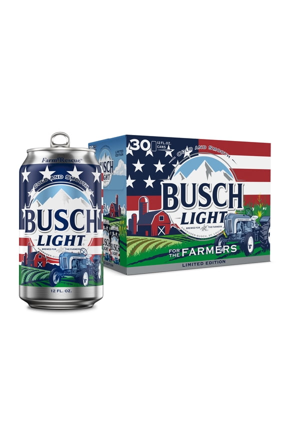 American Light Lager Beer 30 Pack 12 fl oz Aluminum Cans 4.1% ABV