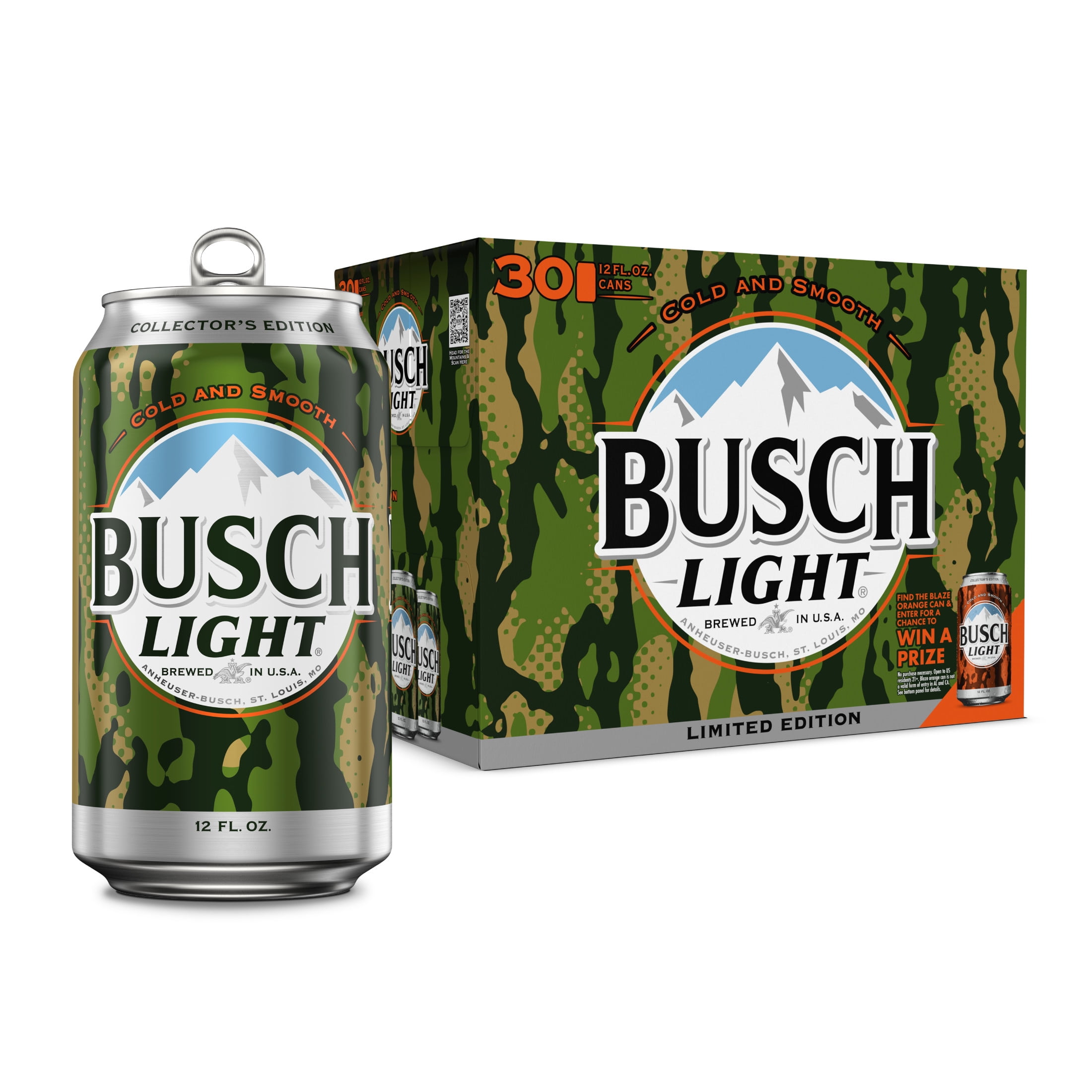 人気ビール 日本未発売 アメリカ BUSCH LIGHT ブッシュライト 30缶 Busch-Light-American-Light-