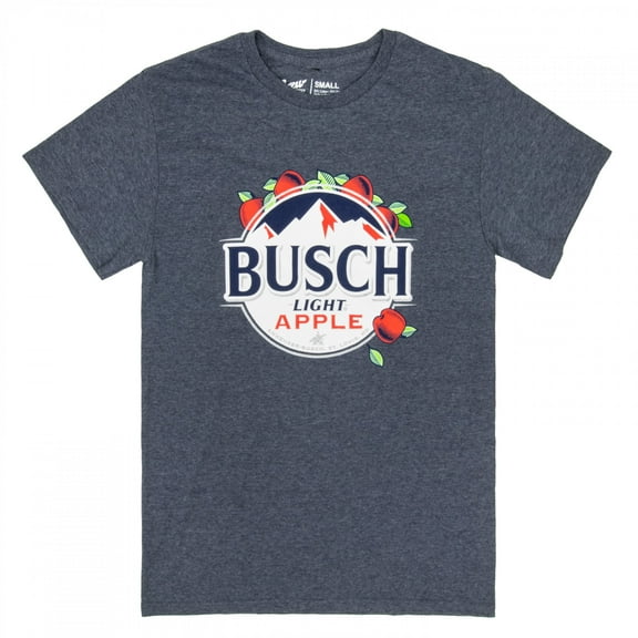 Busch Light Apple Bunch Logo T-Shirt-Medium