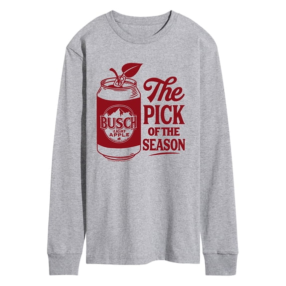 Busch Light - Apple Can - Men's Long Sleeve Graphic T-Shirt