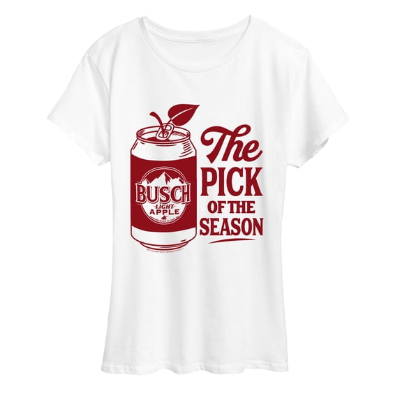 Busch - Apple Can Women's Short Sleeve Graphic T-Shirt