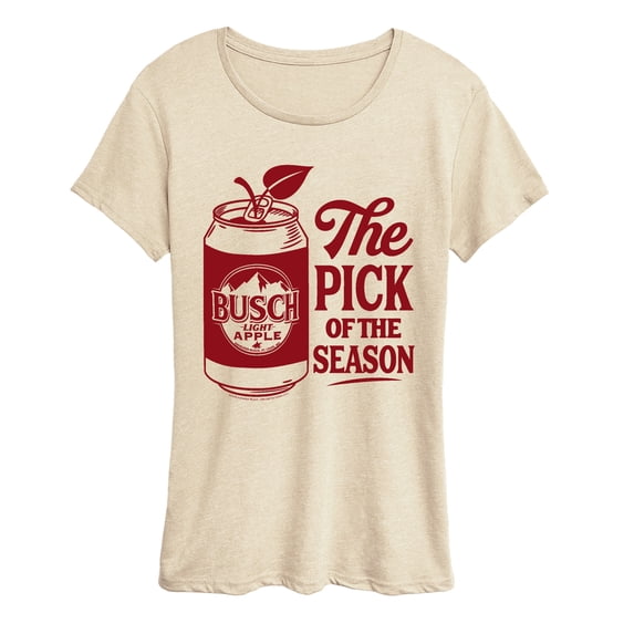 Busch - Apple Can Women's Short Sleeve Graphic T-Shirt