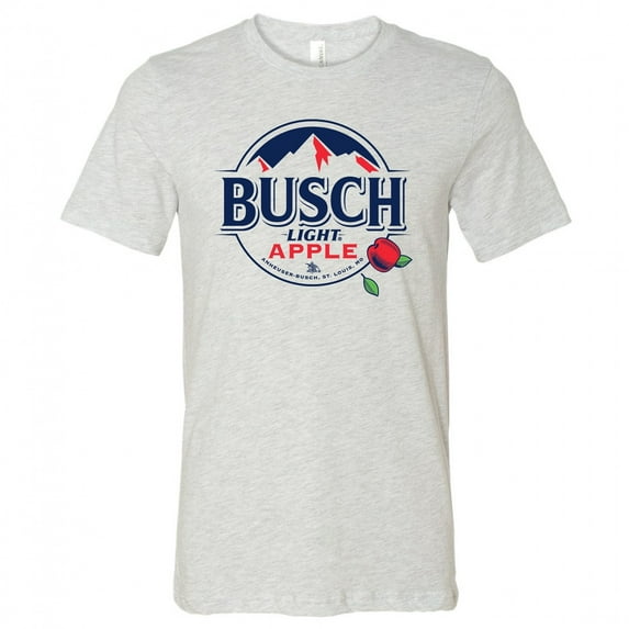 Busch Light Apple White Mountains Logo T-Shirt-Large