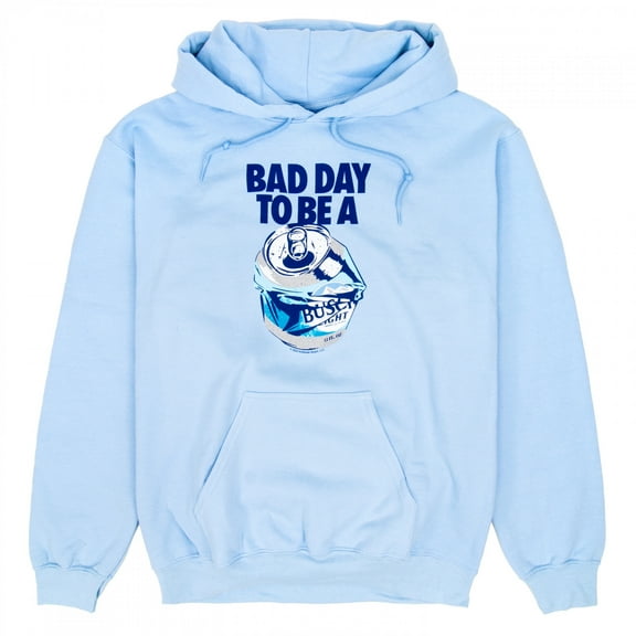 Busch Light Bad Day to Be A Can Logo Hoodie-Large