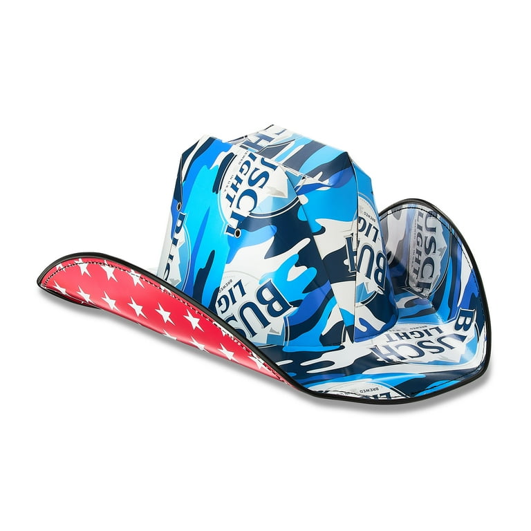 Cowboy Glitter Hat Adult Blue Cowboy Glitter Hat Adult Blue
