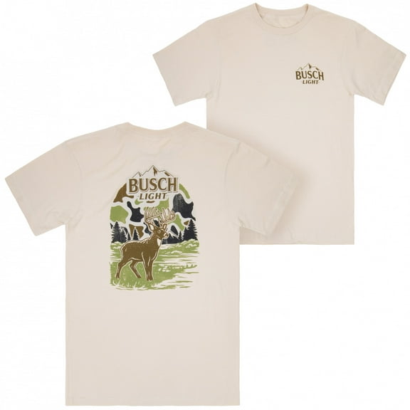Busch Light Camo Range Beige Colorway T-Shirt-Small