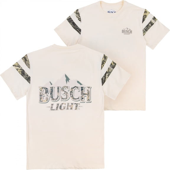 Busch Light Camo Stripes Heavyweight T-Shirt-XLarge