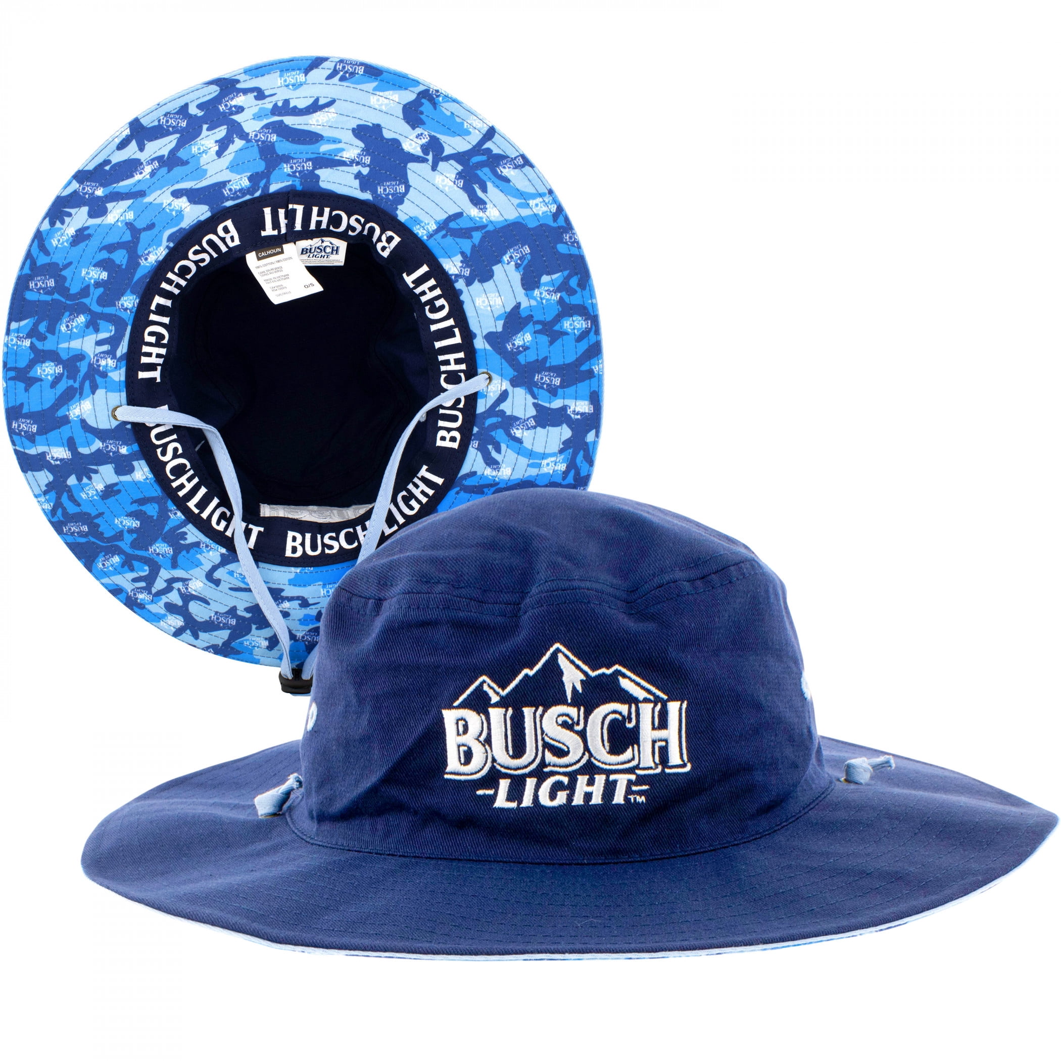 Busch Light Camo Under Brim Print Life Guard Hat - Walmart.com