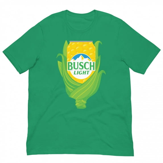 Busch Light Corn Cob Can Green Colorway T-Shirt-3XLarge